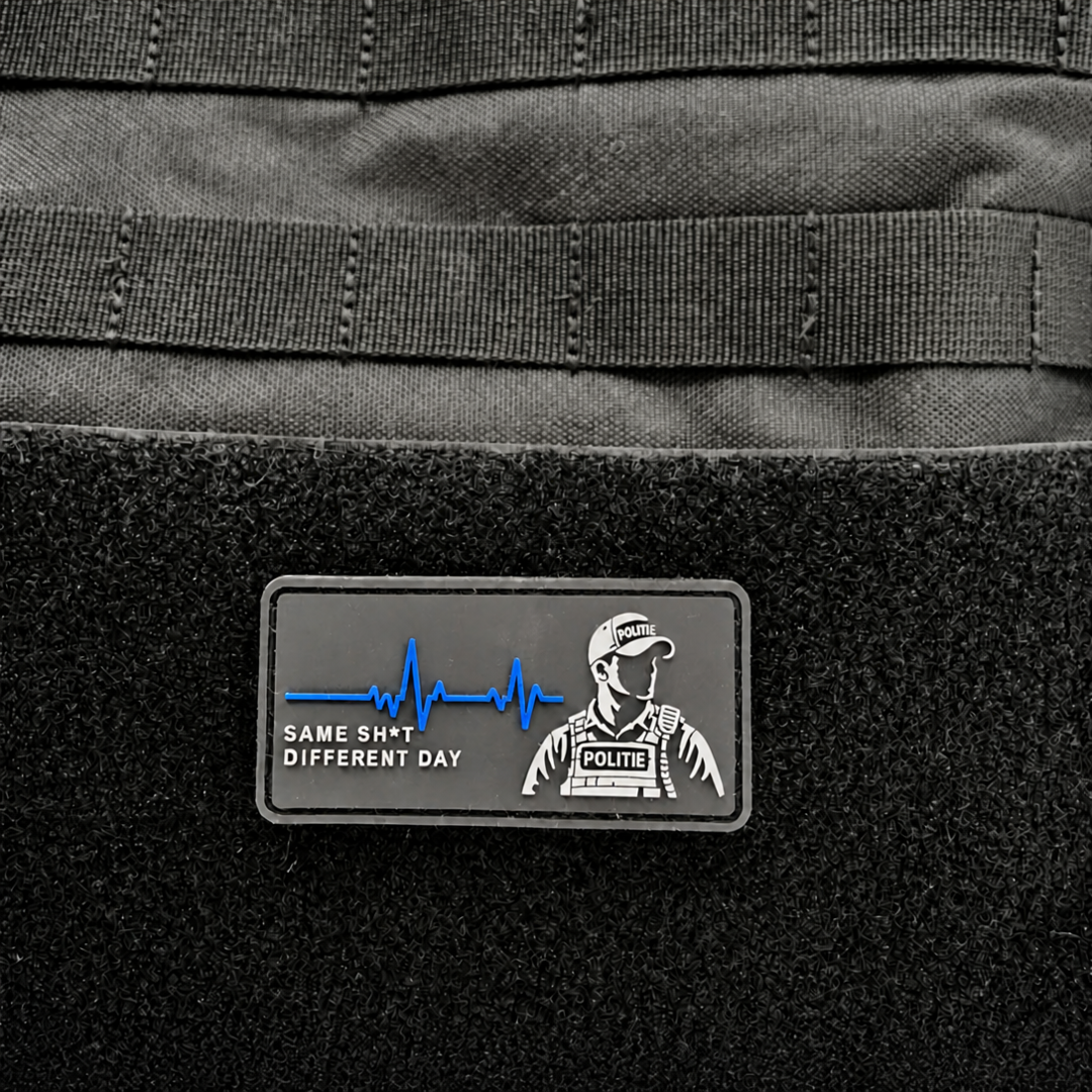 Politie patch 'Same sh*t'