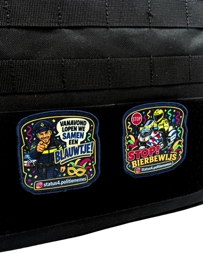Carnaval patch ‘Bierbewijs’