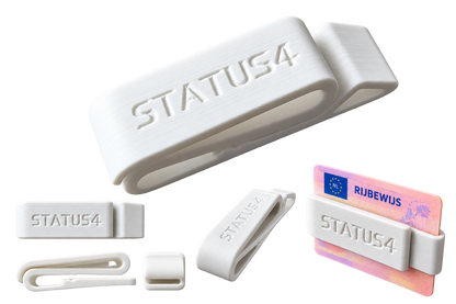 Status4 cadeaukaart/rijbewijs + gratis clip